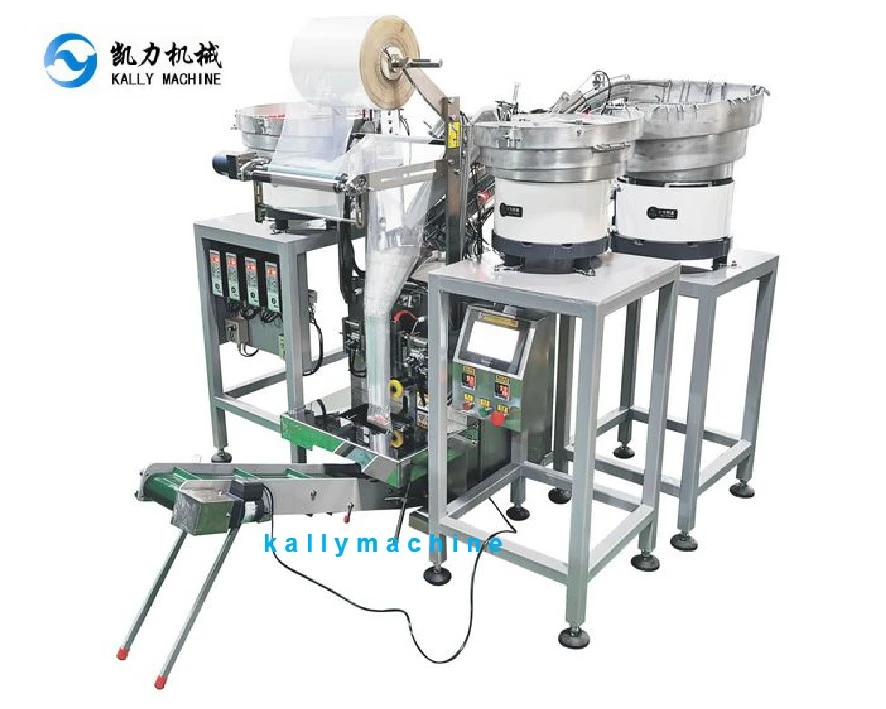 Wood screw bag packing machine