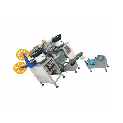 Automatische Zählverpackungsmaschine mit 5 Schalen und individuellem Klettverschluss-Schneidsystem