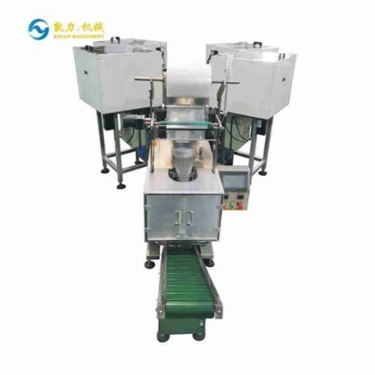 Verpackungsmaschine mit Doppelfunktion zum Wiegen und Zählen